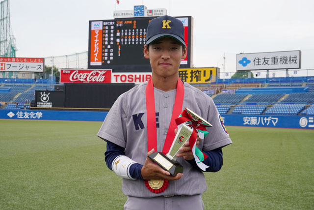 首位打者賞、渡部遼人写真