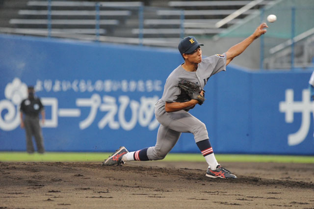 一時ピンチを迎えるも2回無失点の好投を見せた増居翔太