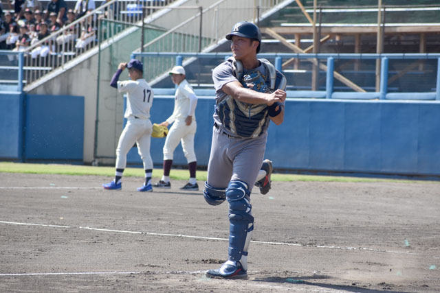 渡良瀬ストリームズのスタメンマスクを被った宮崎恭輔