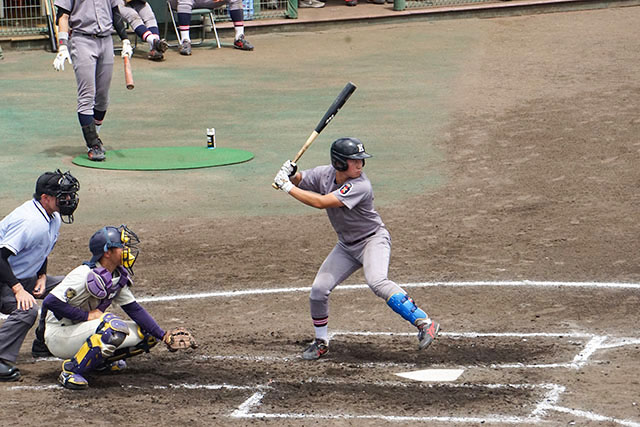 サマーリーグ通算7打数5安打の活躍を見せた石崎世龍