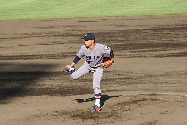 五泉高戦で、完全試合を達成した髙垣空逢