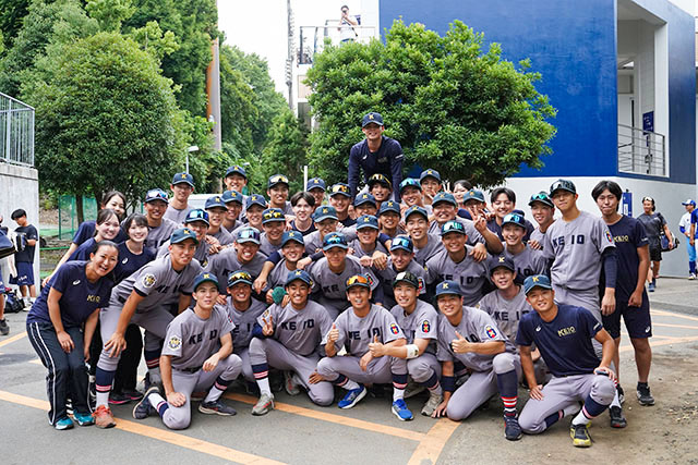 2回戦後に全員で撮った写真
