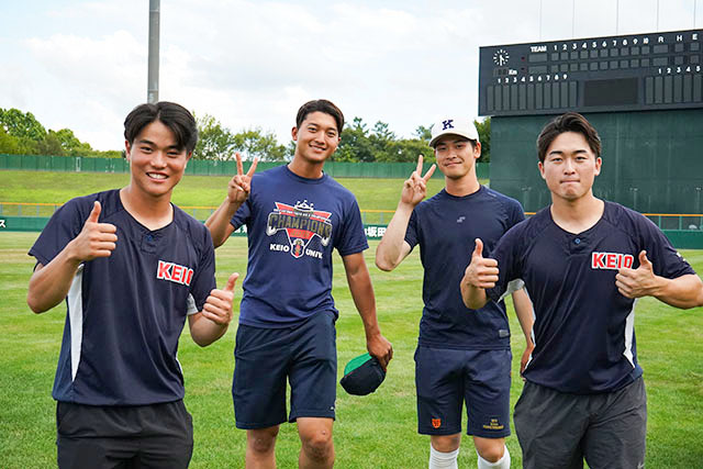 旭川スタルヒン球場にて
