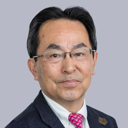 三田倶楽部会長　深澤　晶久の写真