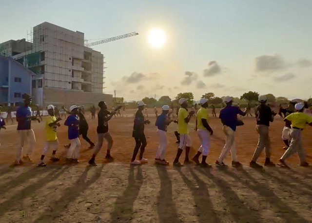 大会後のダンスタイムの写真