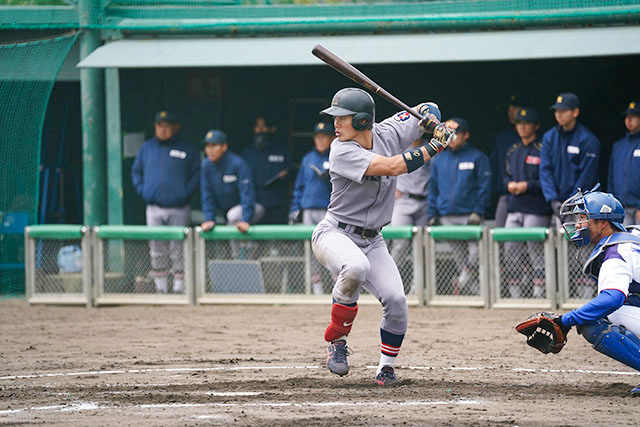 主将としてチームを率いた今津慶介の写真