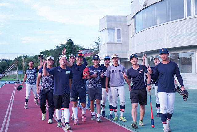 幕別運動公園陸上競技場にての写真