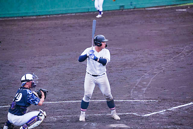 3人のコーチからキャンプMVPに選出された 市橋慶祐 (兵庫県立小野・商3)の写真