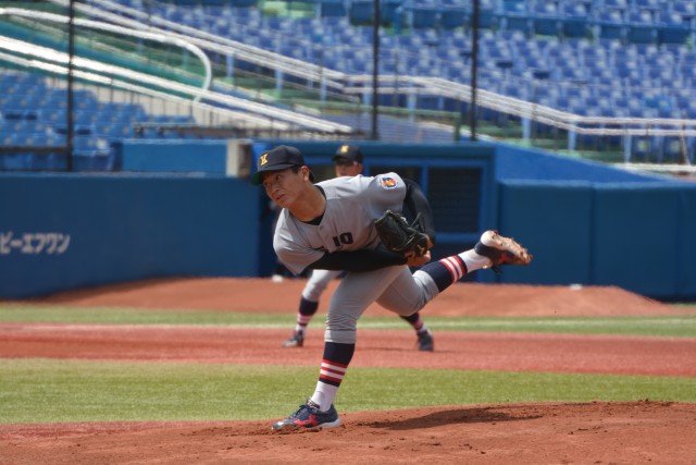 6回0/3を9奪三振無失点と圧巻の投球でリーグ戦2勝目を挙げた関根