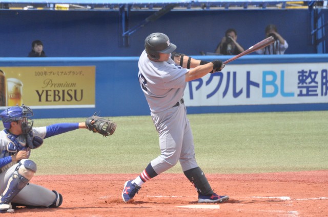 攻守にわたって勝利に貢献した岩見